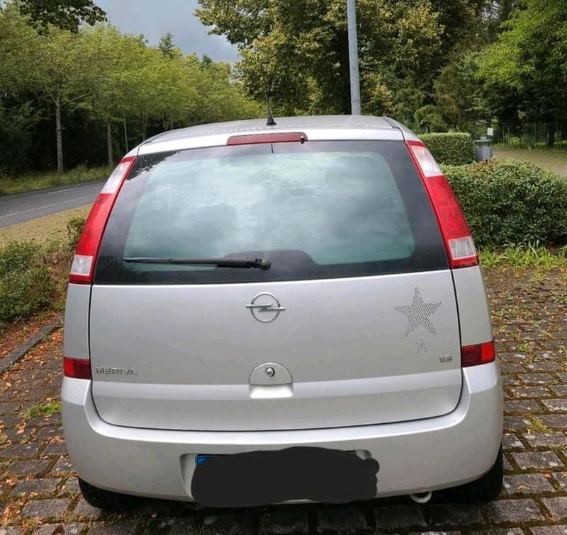 Gebraucht Opel Meriva 101 PS (74 kW) 2005 Silber Van / Kleinbus