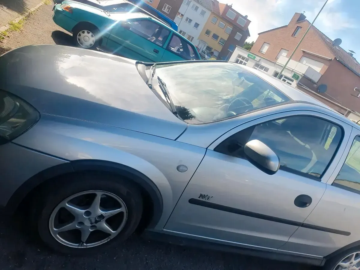 Gebraucht Opel Corsa 66 PS (48 kW) 2002 Grau Kleinwagen