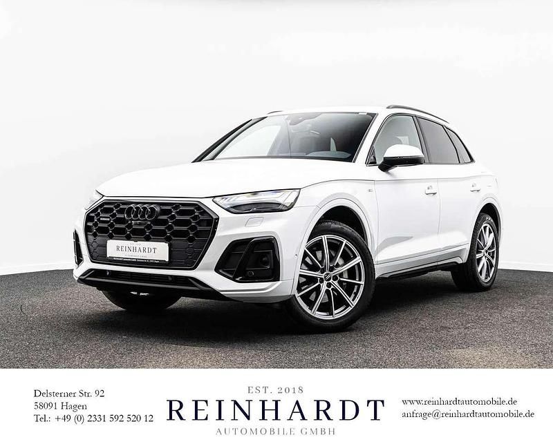 Gebraucht Audi Q5 S-Line 299 PS (219 kW) 2022 Gletscherweiß metallic SUV