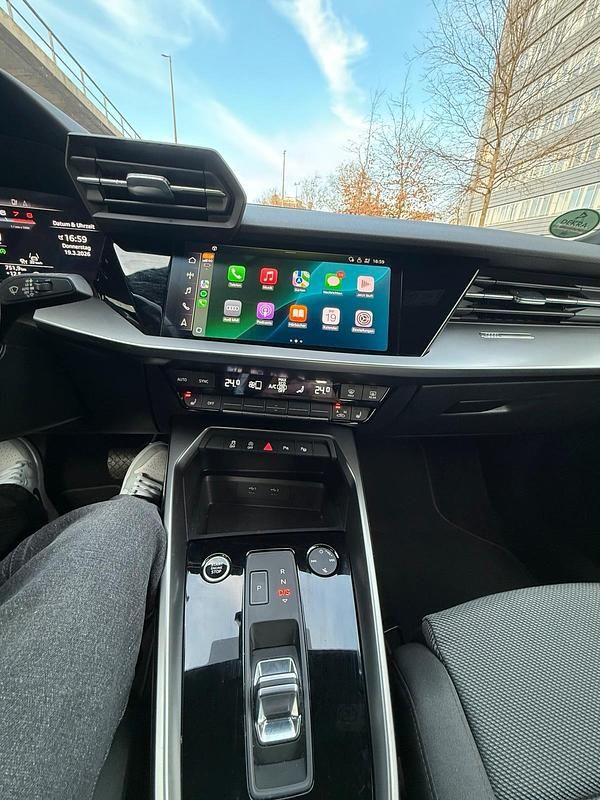 Gebraucht Audi A3 Advanced 110 PS (80 kW) 2022 Schwarz Limousine