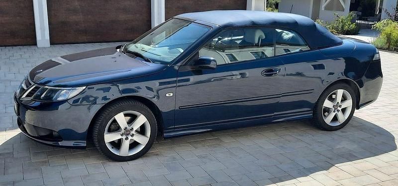 Gebraucht Saab 9-3 Cabriolet Vector 175 PS (128 kW) 2008 Blau Cabrio