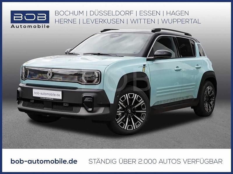 Karmesinrot + dach black pear Neu 2025 Renault 4 E-Tech Iconic SUV | 38.130 € (Fairer Preis) - Bild 1/3