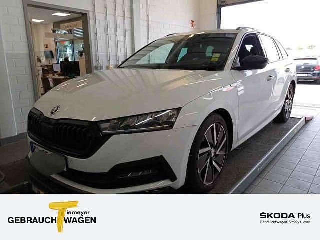 Weiß Gebraucht 2022 Skoda Octavia SportLine Kombi | 22.880 € (Fairer Preis) - Bild 1/2