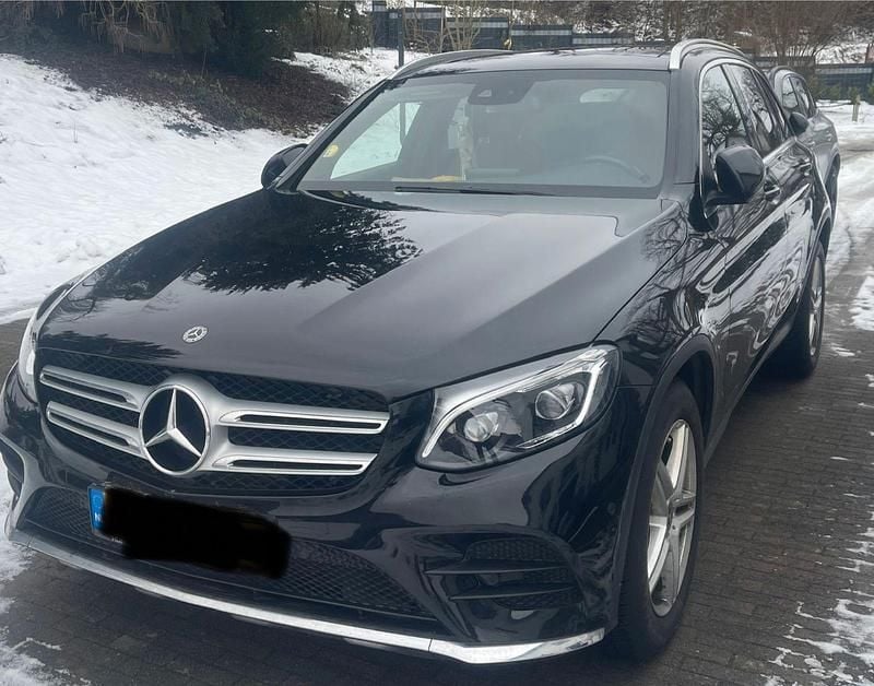 Gebraucht Mercedes GLC250 AMG line 204 PS (150 kW) 2017 Schwarz SUV
