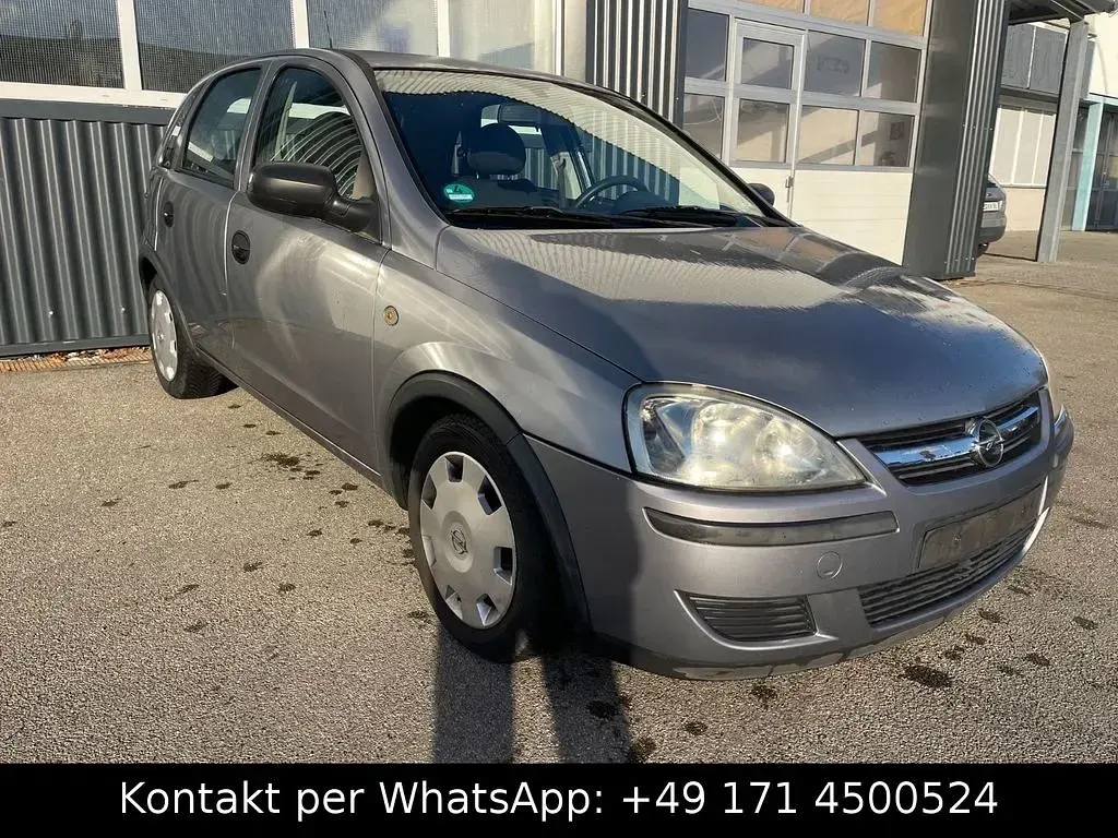 Gebraucht Opel Corsa Basis 60 PS (44 kW) 2005 Grau Kleinwagen
