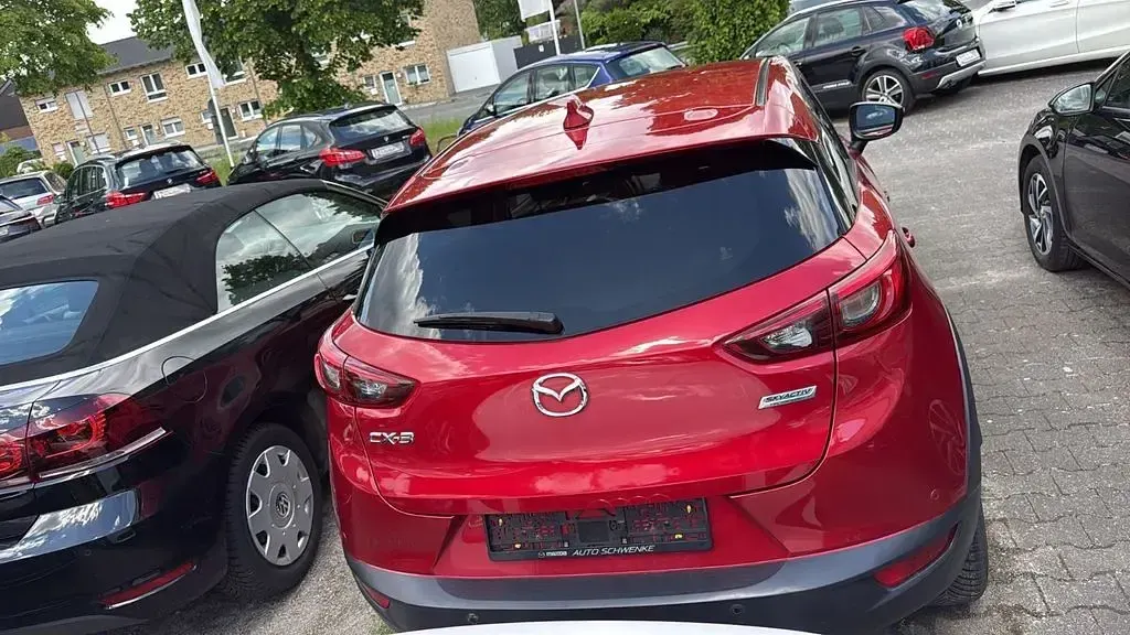 Gebraucht Mazda CX-3 Exclusive-Line 105 PS (77 kW) 2016 Rot SUV