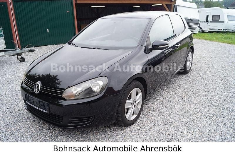Schwarz Gebraucht 2009 VW Golf VI Comfortline Limousine | 5.950 € (Fairer Preis) - Bild 1/4