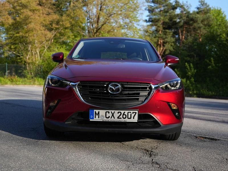 Gebraucht Mazda CX-3 Exclusive-Line 121 PS (88 kW) 2019 Rot SUV