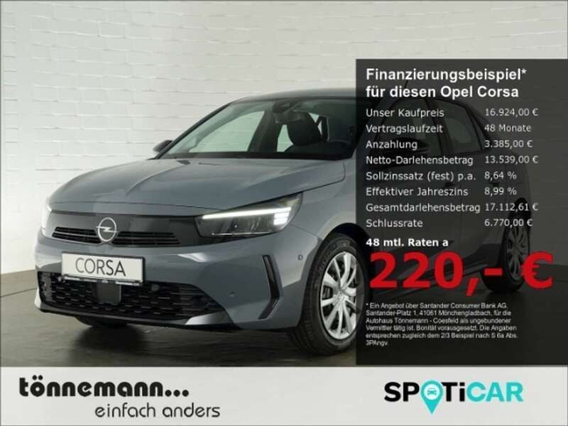 Grau Gebraucht 2024 Opel Corsa Kleinwagen | 16.924 € (Guter Preis) - Bild 1/4