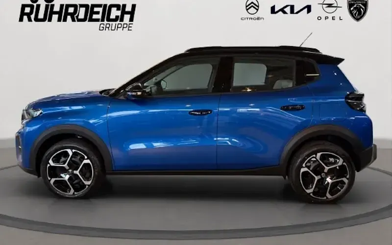 Gebraucht Citroën e-C3 83 kW (113 PS) 2026 Lackierung bright blue/typ aus Limousine