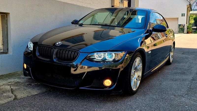 Schwarz Gebraucht 2008 BMW 335 Cabriolet M Sport Cabrio | 10.500 € (Guter Preis) - Bild 1/4
