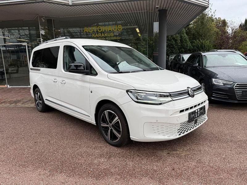 Candyweiss Gebraucht 2021 VW Caddy Maxi Style Van / Kleinbus | 24.950 € (Guter Preis) - Bild 1/4