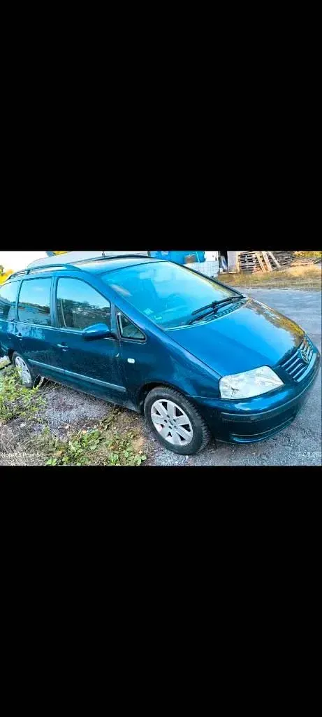Gebraucht VW Sharan 214 PS (157 kW) 2003 Blau Van / Kleinbus