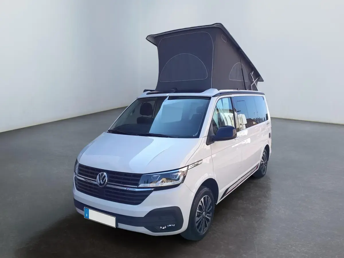Gebraucht VW California Edition 150 PS (110 kW) 2023 Candyweiß uni, dach schwarz Van