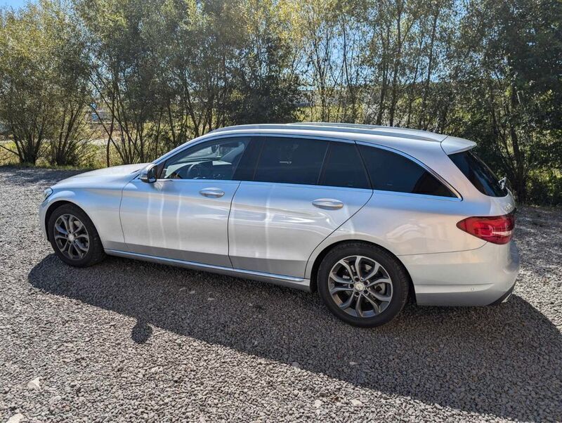 Silber Gebraucht 2016 Mercedes C180 Exclusive Kombi | 16.900 € (Fairer Preis) - Bild 1/4