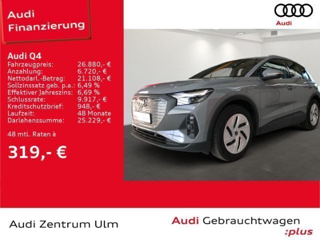 Kieselgrau Gebraucht 2023 Audi Q4 e-tron Comfort SUV | 26.880 € (Fairer Preis) - Bild 1/4