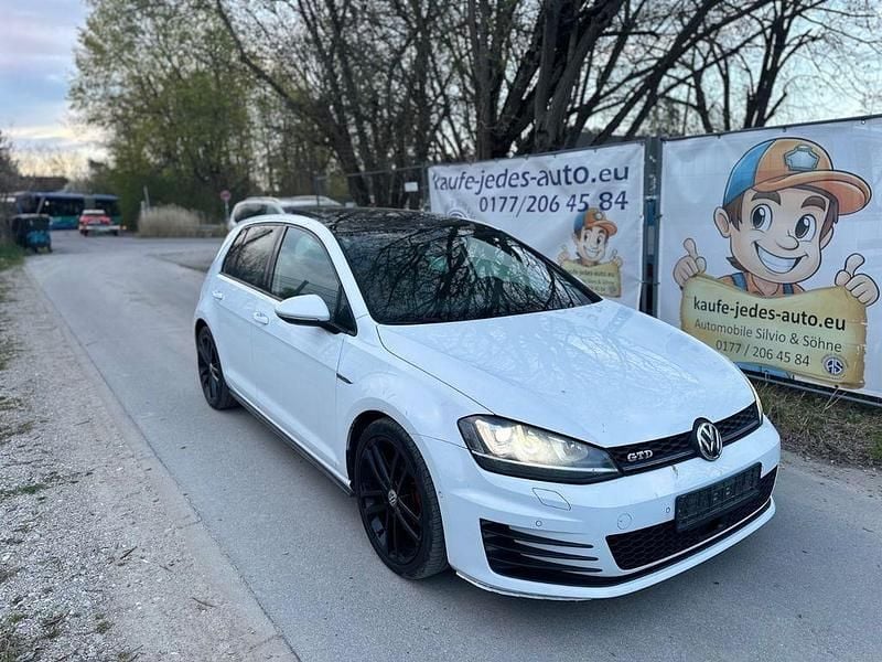 Second-hand VW Golf VII GTD 184 CP (135 kW) 2014 Alb Berlinǎ