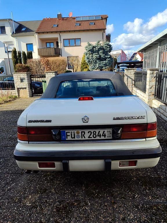 Gebraucht Chrysler Le Baron 136 PS (100 kW) 1993 Weiß Cabrio