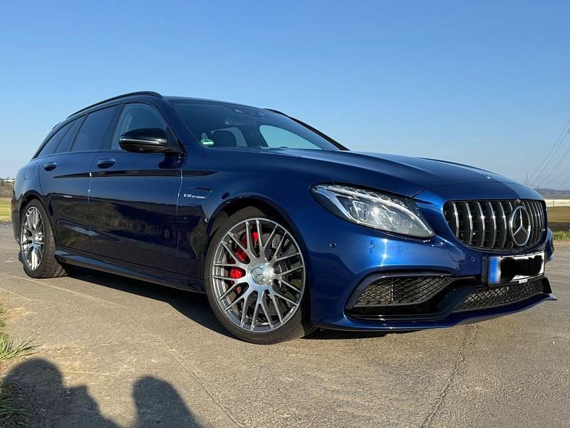 Gebraucht Mercedes C63S AMG 510 PS (375 kW) 2018 Blau Kombi