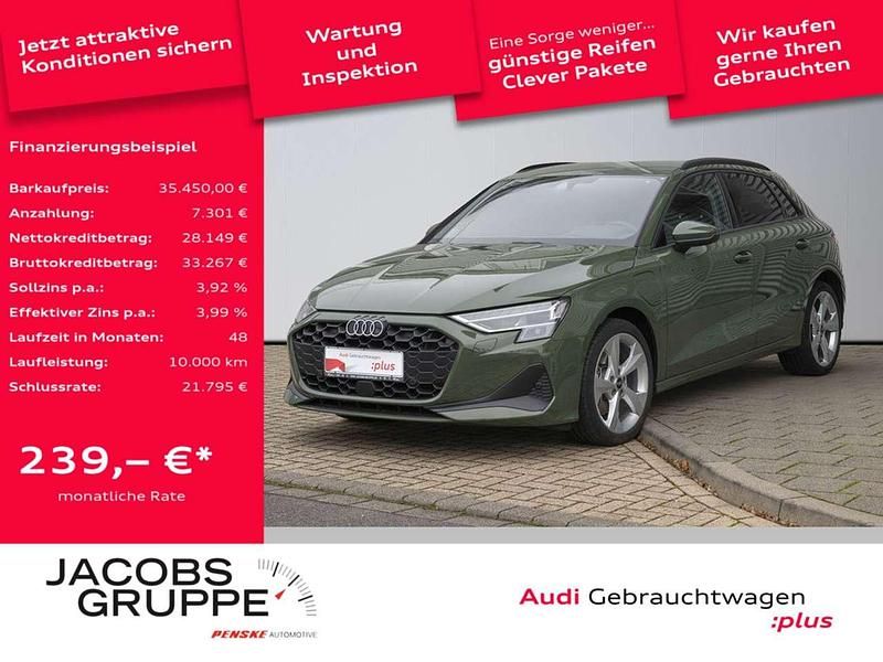 Second-hand Audi A3 Performance 204 CP (150 kW) 2025 Verde Berlinǎ