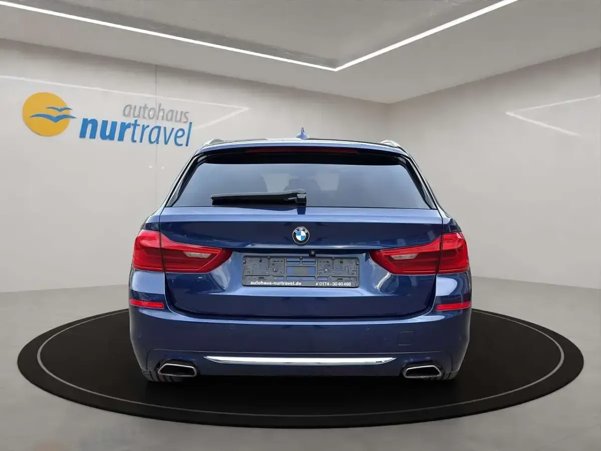 Gebraucht BMW 540 340 PS (250 kW) 2017 Mediterranblau Kombi