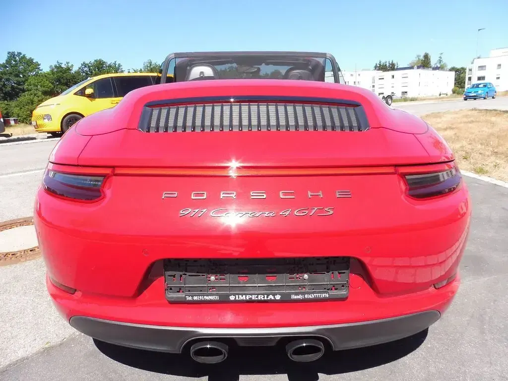 Gebraucht Porsche 911 Carrera 4 GTS 450 PS (330 kW) 2017 Rot Cabrio