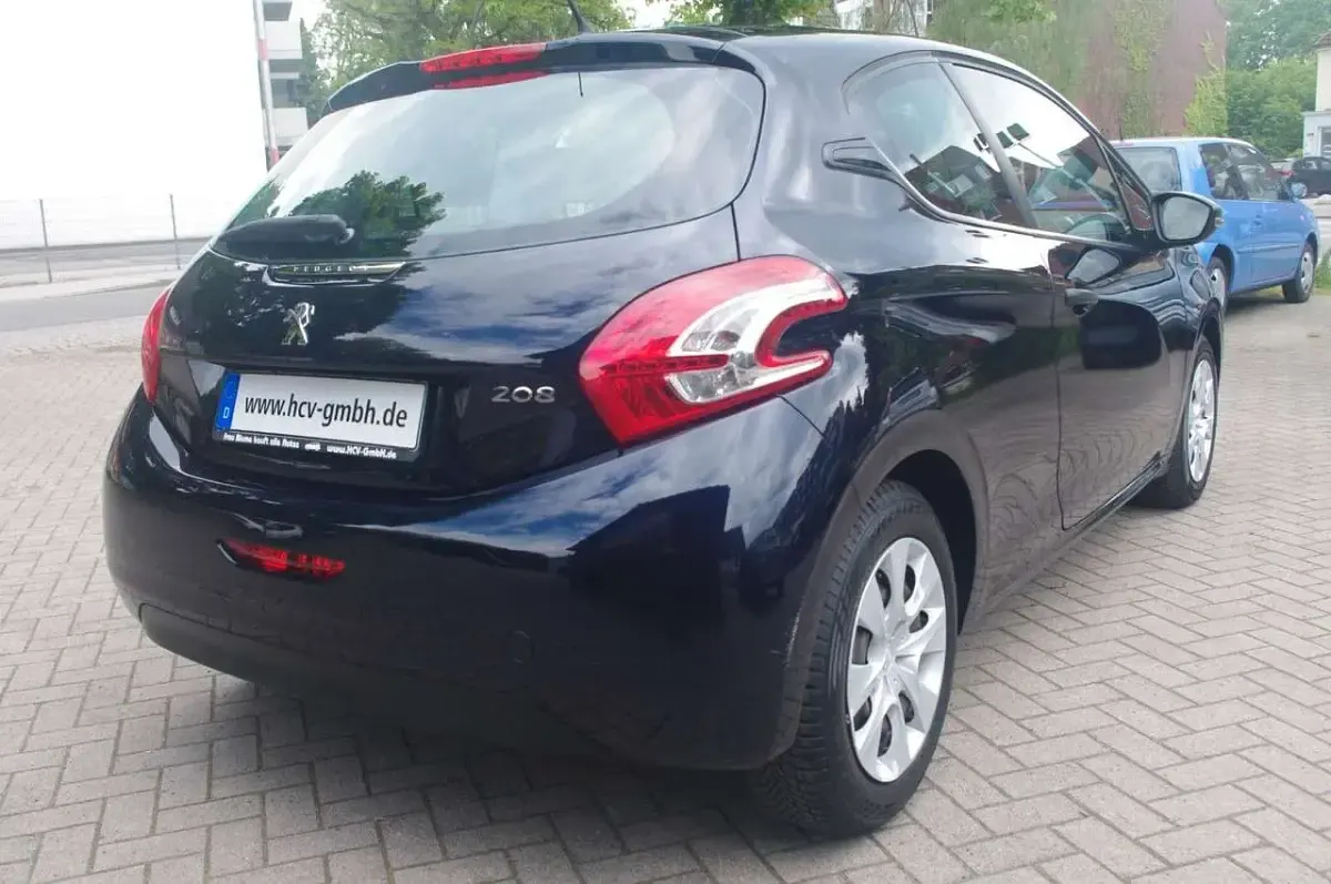 Brugt Peugeot 208 Access 68 HK (50 kW) 2014 Blå Hatchback
