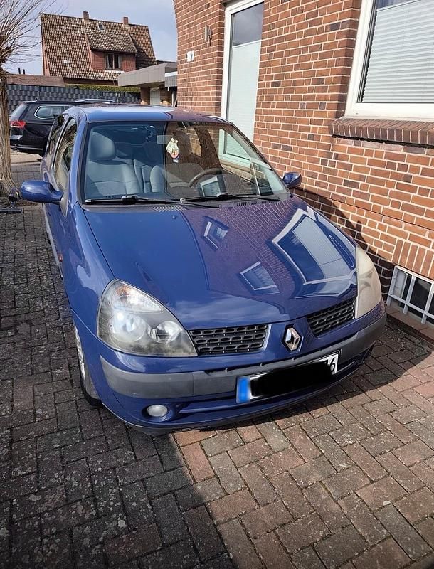 Gebraucht Renault Clio II 2002 Blau Kleinwagen