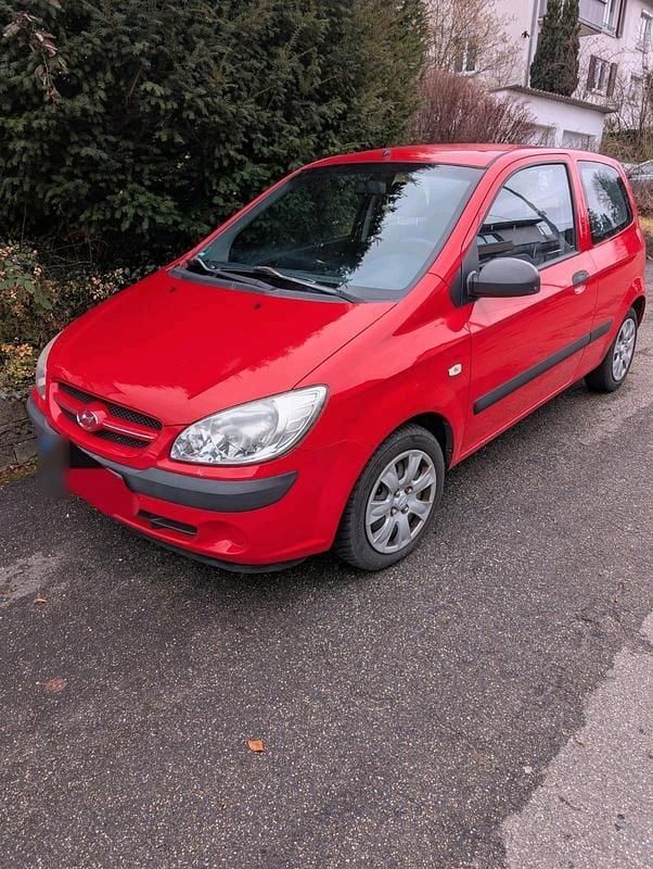 Gebraucht Hyundai Getz 2008 Rot Kleinwagen