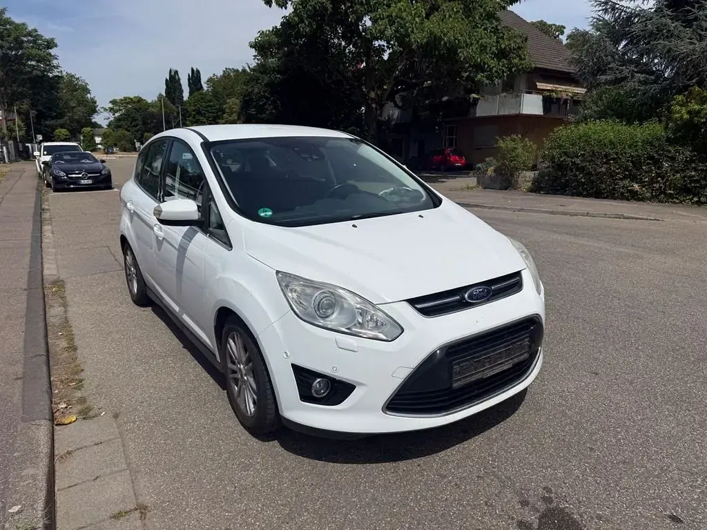 Gebraucht Ford C-MAX Titanium 150 PS (110 kW) 2014 Weiß Van / Kleinbus