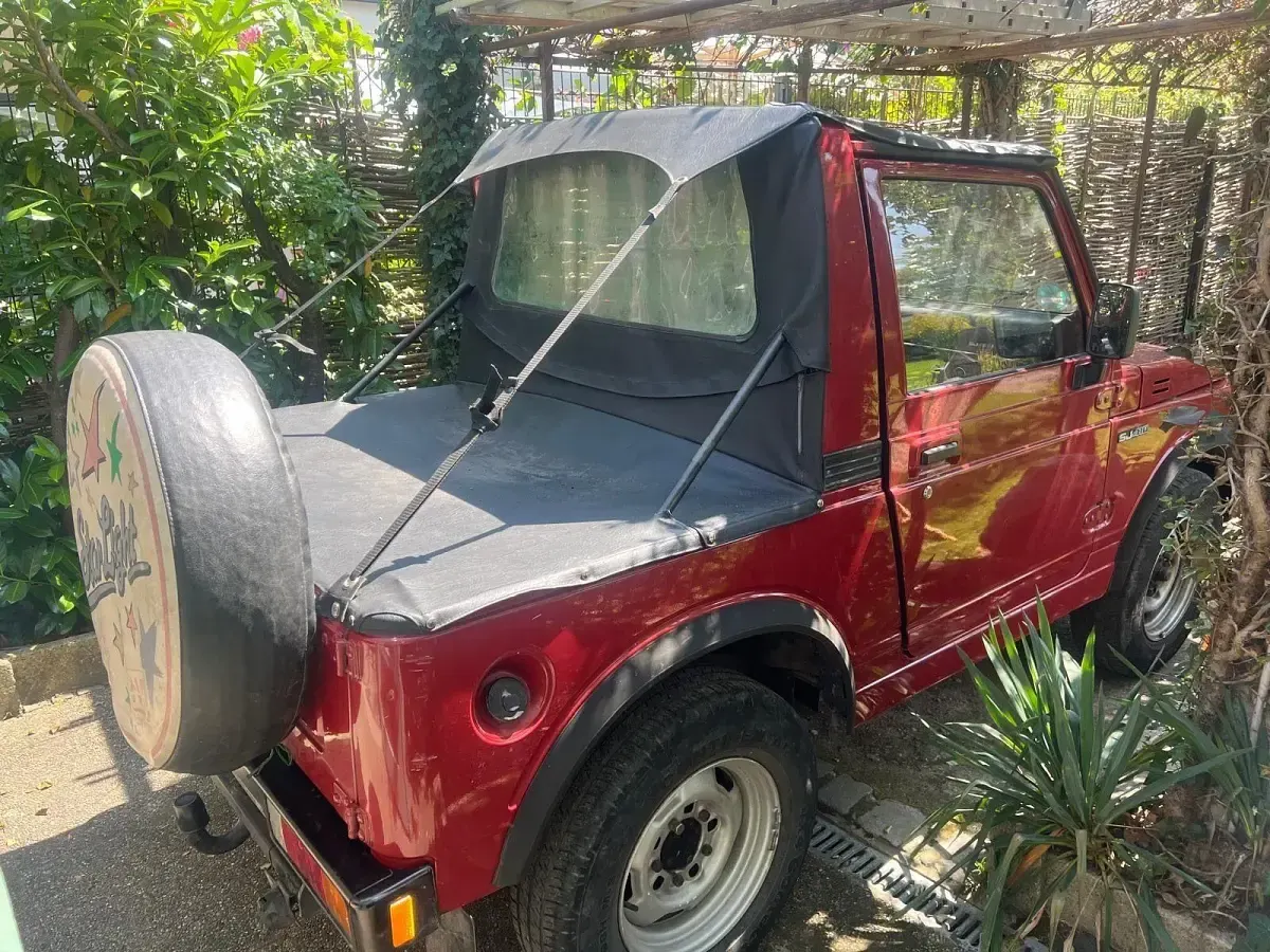 Usado Suzuki Samurai 45 HP (33 kW) 1988 Vermelho SUV