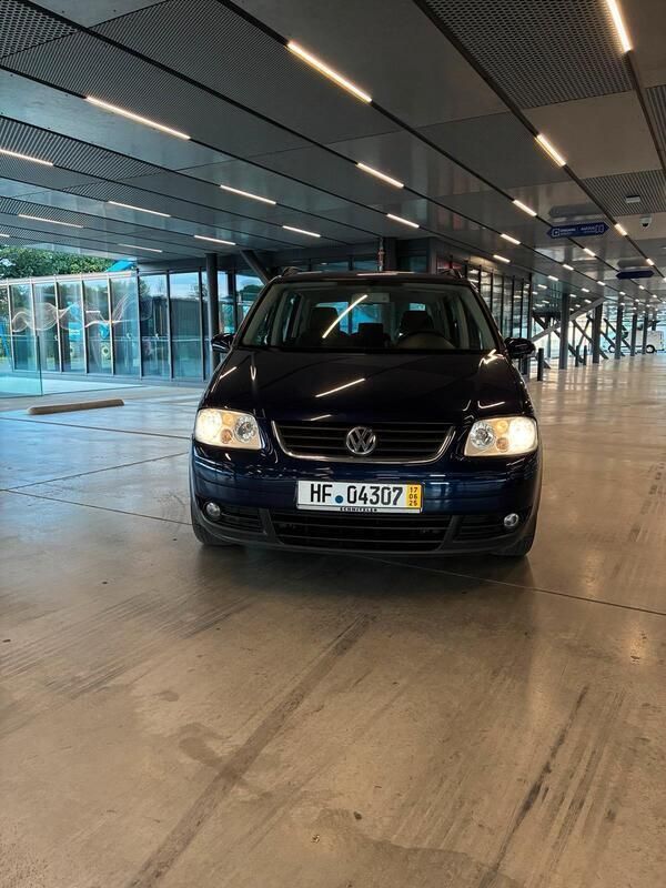 Blau Gebraucht 2006 VW Touran Van / Kleinbus | 3.499 € (Fairer Preis) - Bild 1/4