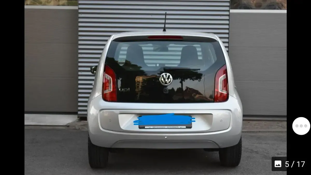 Brugt VW up! move up! 60 HK (44 kW) 2015 Sølv Hatchback
