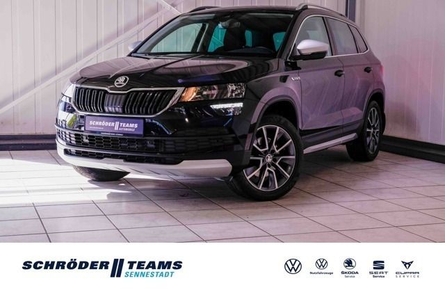 Schwarz Gebraucht 2019 Skoda Karoq SUV | 26.880 € (Etwas zu teuer) - Bild 1/4