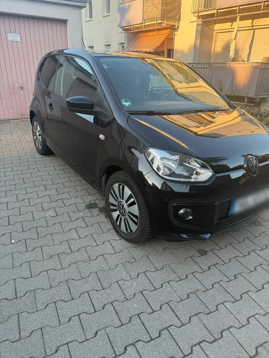 Gebraucht VW up! 60 PS (44 kW) 2012 Schwarz Kleinwagen