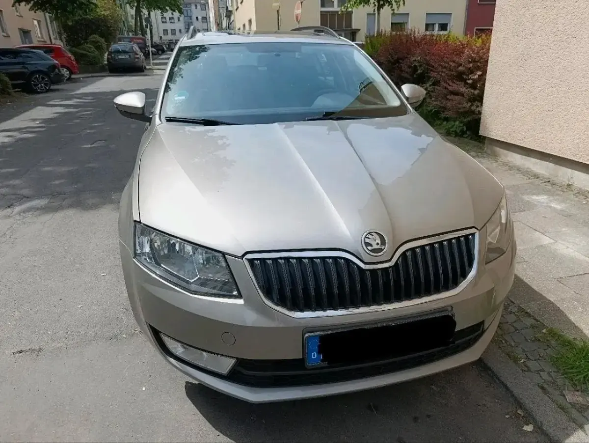 Usado Skoda Octavia 105 CV (77 kW) 2013 Amarillo Familiar