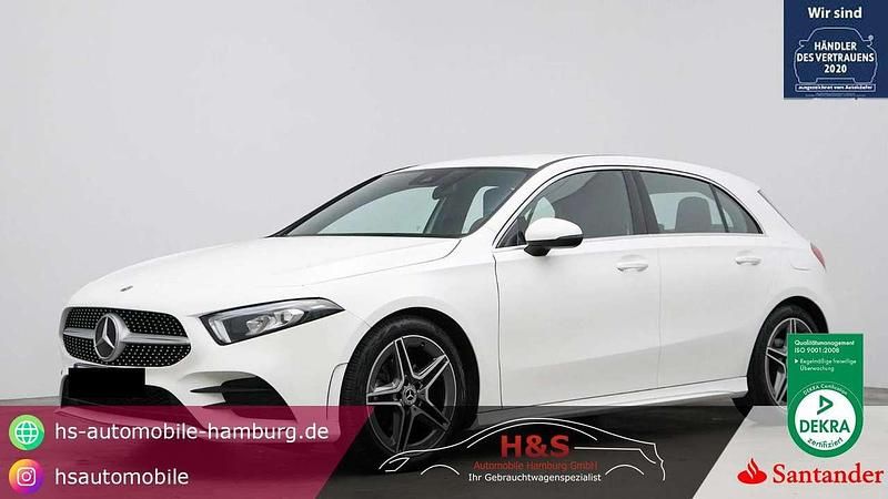 Polarweiss unilack Gebraucht 2022 Mercedes A200 AMG line Kombi | 27.900 € (Fairer Preis) - Bild 1/4