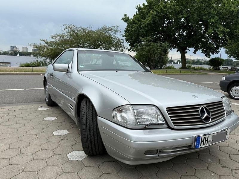 Gebraucht Mercedes SL500 320 PS (235 kW) 1997 Silber Cabrio