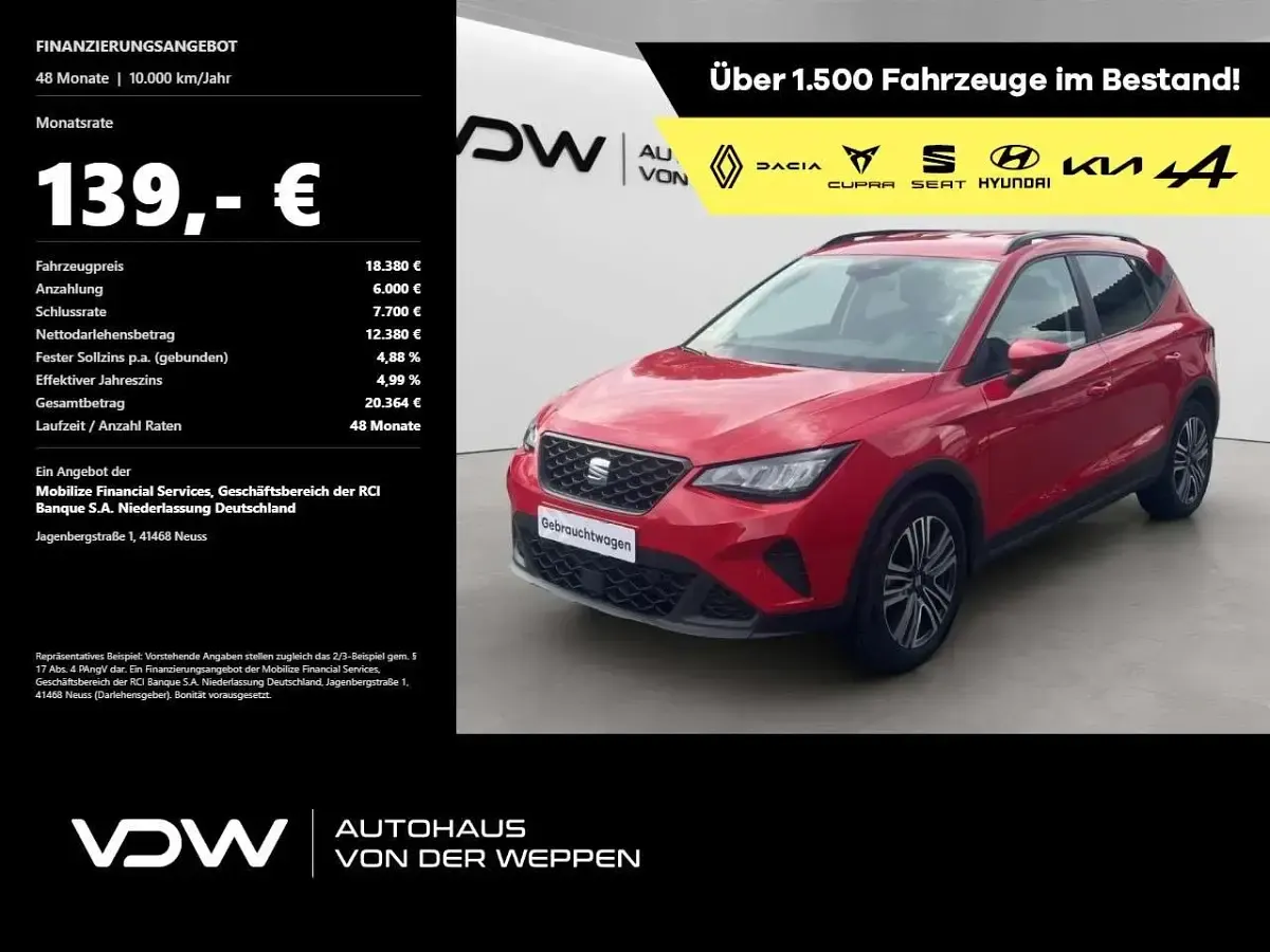 Gebraucht Seat Arona Style 116 PS (85 kW) 2024 SUV