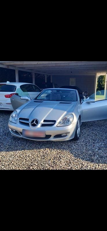 Gebraucht Mercedes SLK200 163 PS (119 kW) 2004 Silber Cabrio