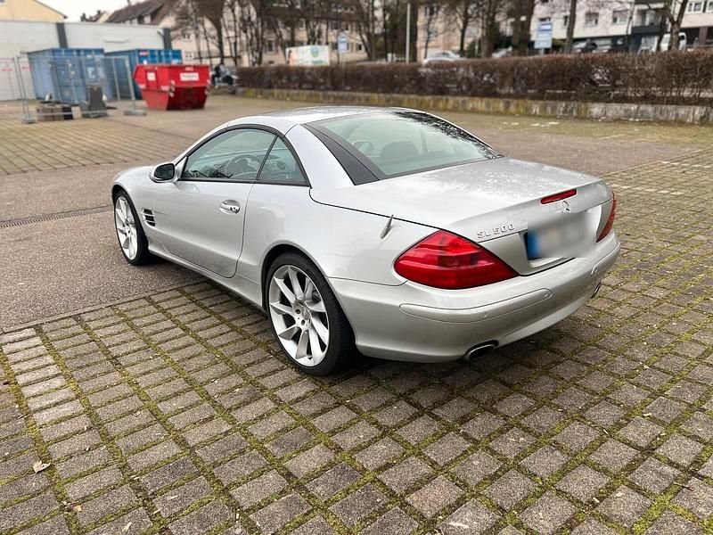Gebraucht Mercedes SL500 306 PS (225 kW) 2002 Silber Cabrio