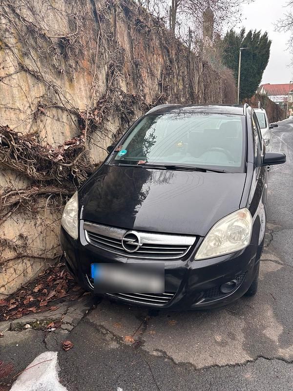 Schwarz Gebraucht 2008 Opel Zafira Van / Kleinbus | 1.500 € - Bild 1/4