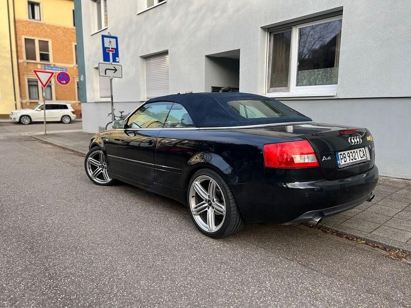 Gebraucht Audi A4 Cabriolet 170 PS (125 kW) 2002 Schwarz Cabrio