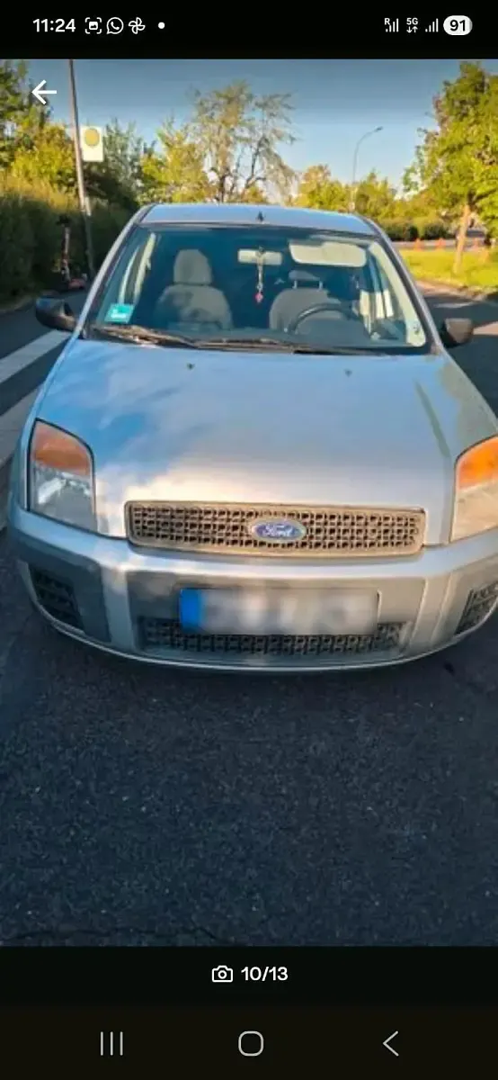 Gebraucht Ford Fusion 75 PS (55 kW) 2004 Silber Kleinwagen
