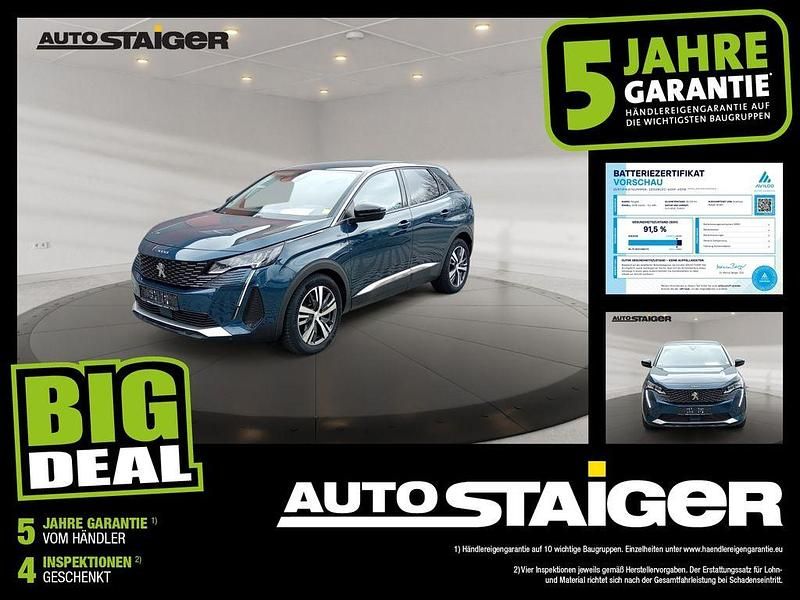 Lackierung blau celebes/metall Gebraucht 2022 Peugeot 3008 Allure SUV | 19.990 € (Guter Preis) - Bild 1/4