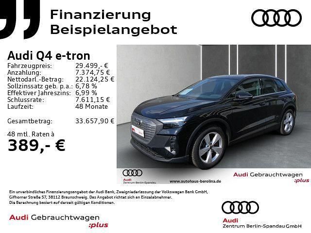 Gebraucht Audi Q4 e-tron Sport 150 kW (204 PS) 2023 Schwarz SUV