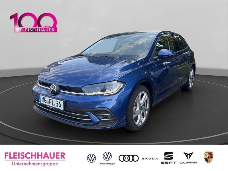 Blau Gebraucht 2024 VW Polo Style Limousine | 22.670 € (Guter Preis) - Bild 1/4