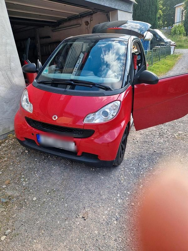 Rot Gebraucht 2009 Smart ForTwo Coupé Kleinwagen | 2.300 € (Superpreis) - Bild 1/4