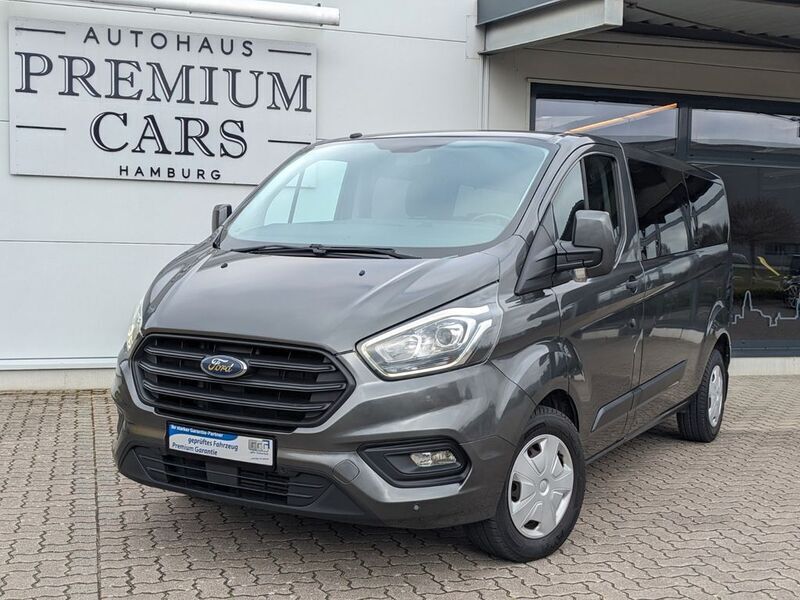 Grau Gebraucht 2018 Ford Transit Custom Van / Kleinbus | 18.987 € (Teuer) - Bild 1/4