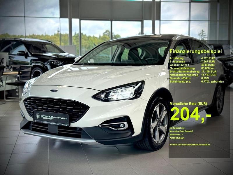 Weiß Gebraucht 2020 Ford Focus Active Limousine | 17.700 € (Fairer Preis) - Bild 1/3
